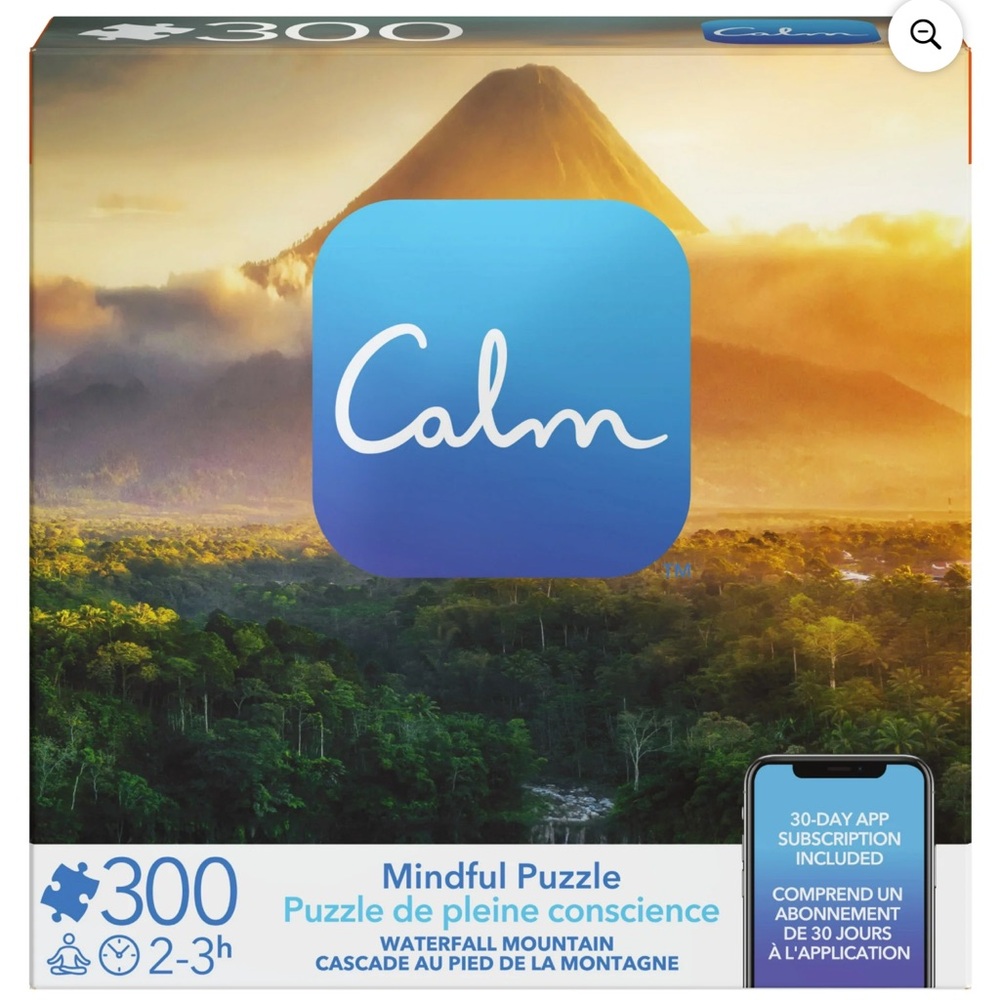 300 Piece Mindfulness Puzzle and Calm Subscription